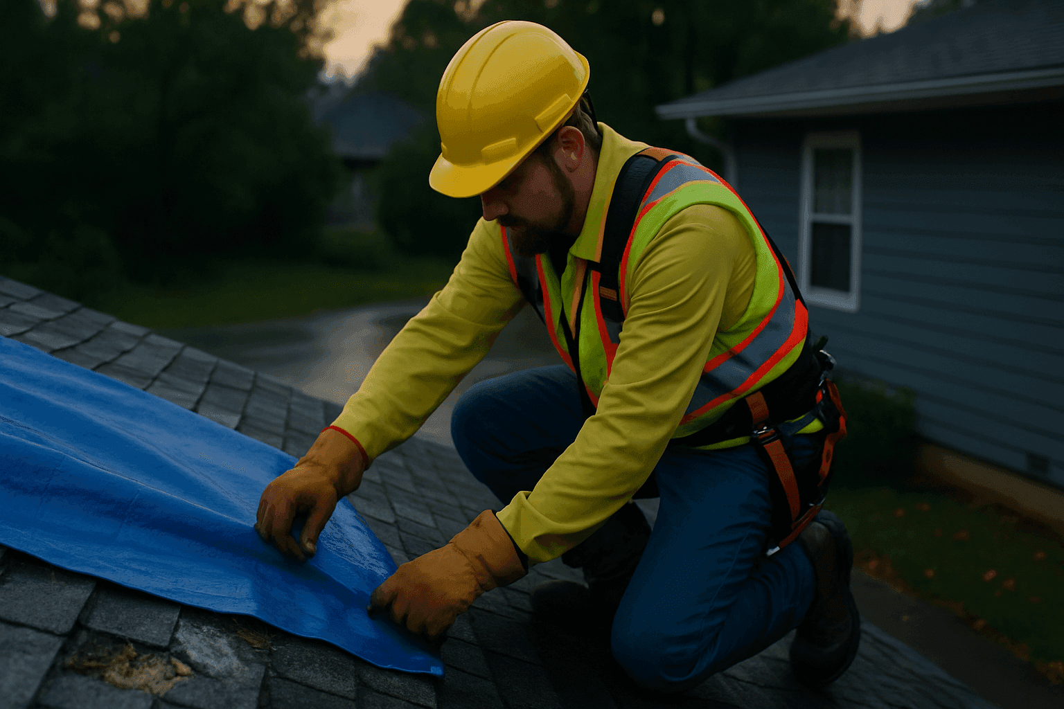 Emergency Roofing Guide: Steps to Take Before Help Arrives