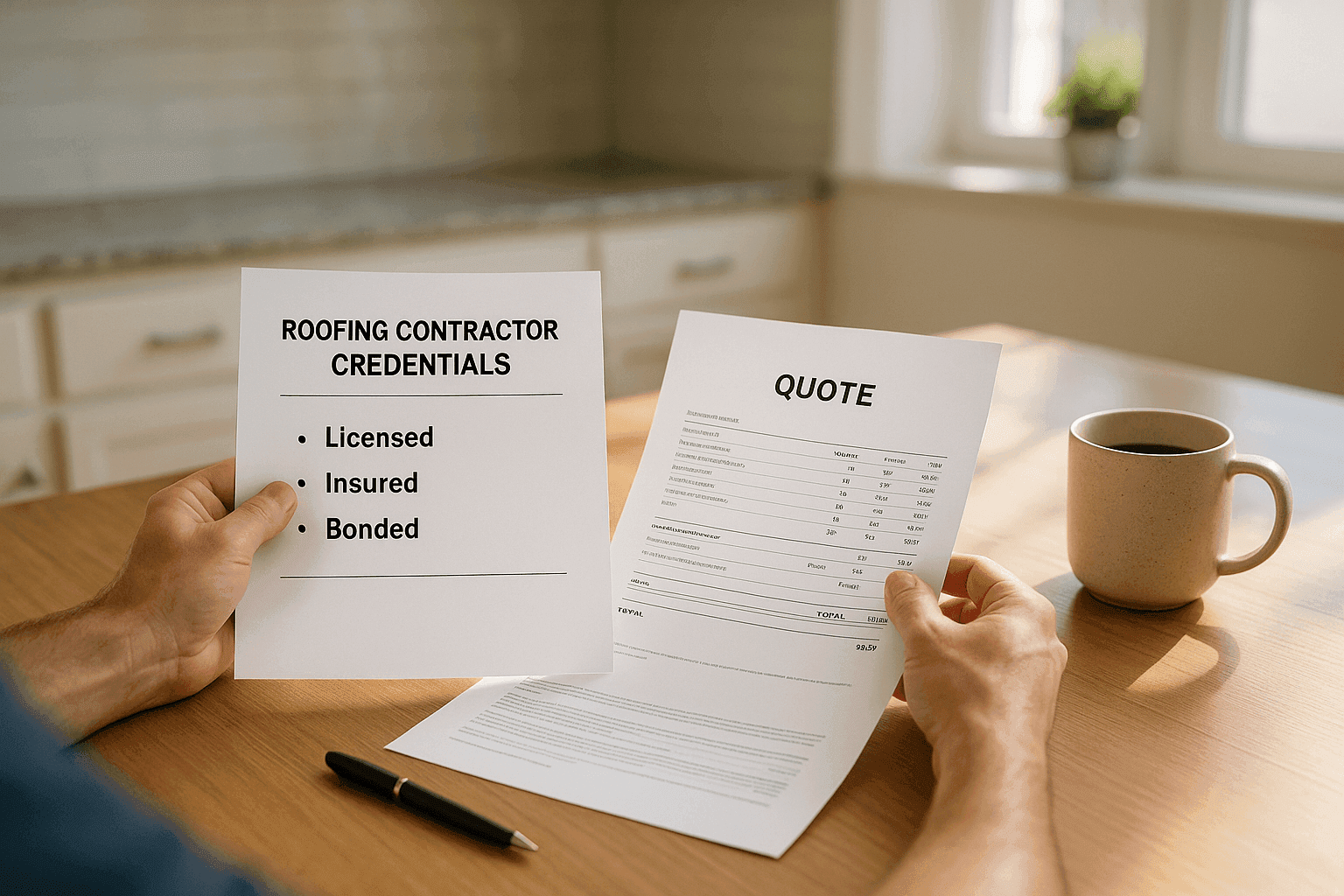 How to Choose the Right Roofing Contractor: Vetting, Quotes & Red Flags